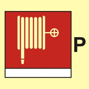     Wąż i dysza pożarnicza (P-proszek)