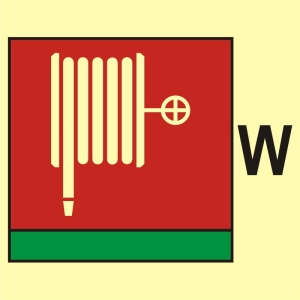     Wąż i dysza pożarnicza (W-woda)
