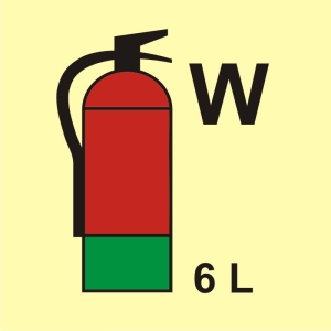     Gaśnica (W-woda) 6L