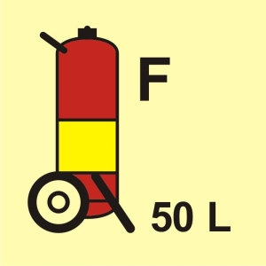     Gaśnica kołowa (F-piana) 50L