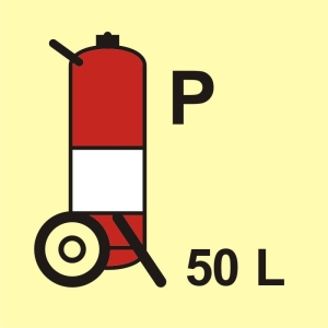     Gaśnica kołowa (P-proszek) 50L