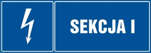     Sekcja 1- Tabliczka informacyjna