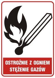     Ostrożnie z ogniem - stężenie gazów