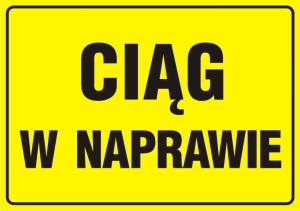     Ciąg w naprawie