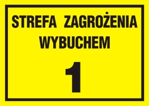     Strefa zagrożenia wybuchem 1