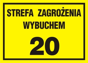     Strefa zagrożenia wybuchem 20