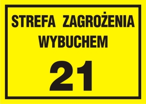     Strefa zagrożenia wybuchem 21