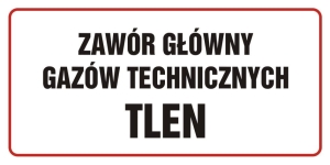     Zawór główny gazów technicznych-tlen