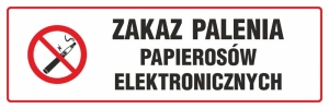     Zakaz palenia papierosów elektronicznych