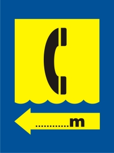     Telefon - Znak, tabliczka
