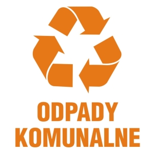     Odpady komunalne 1 - Tabliczka na drzwi
