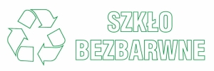     Szkło bezbarwne 2 - Tabliczka na drzwi