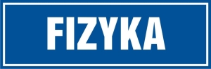     Fizyka - Tabliczka na drzwi