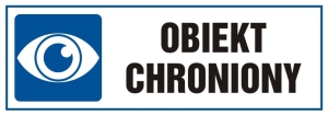     Obiekt chroniony - Tabliczka informacyjna
