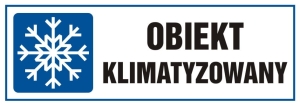     Znak - Obiekt klimatyzowany