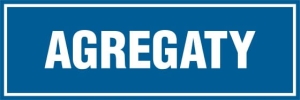     Agregaty - Tabliczka na drzwi
