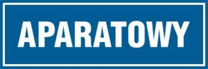     Aparatowy - Tabliczka na drzwi