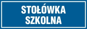     Stołówka szkolna - Tabliczka na drzwi