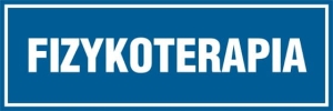     Fizykoterapia - Tabliczka na drzwi