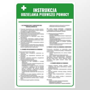     Instrukcja udzielania pierwszej pomocy