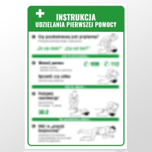     Skrócona instrukcja udzielania pierwszej pomocy