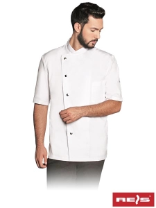     Bluza kucharska z krótkim rękawem BCHEF-MEN W