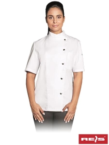     Bluza kucharska z krótkim rękawem BCHEF-WOMEN W