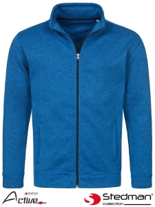     Bluza rozpinana polarowa - męska SST5850 BUM