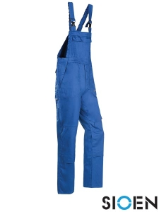     Spodnie robocze ogrodniczki niebieskie SI-VALERA N