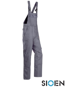     Spodnie robocze ogrodniczki szare SI-VALERA S