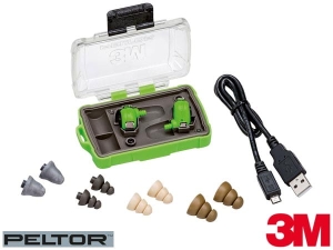     Wkładki przeciwhałasowe o regulowanym tłumieniu