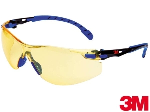     Okulary ochronne z powłoką przeciwdziałającą parowaniu żółte 3M-OO-SOLUS1103 Y