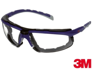     Okulary ochronne z uszczelką 3M-OO-SOLUS2001U T