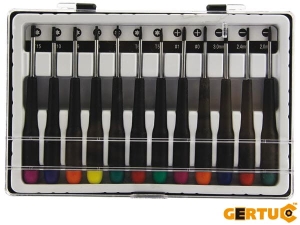     Zestaw precyzyjnych wkrętaków GWKRPREC12-15S