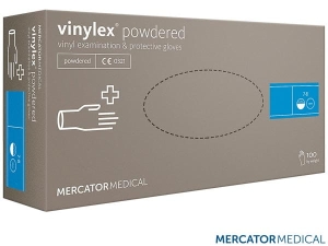     Rękawiczki winylowe medyczne transparentne RMM-VINYLEX T