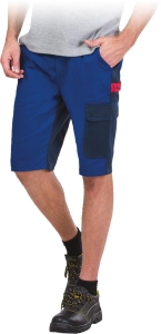     Spodnie robocze do pasa - krótkie niebiesko-granatowe BOMULL-TS NG
