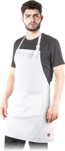     Fartuch gastronomiczny biały FDIN W