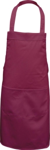     Fartuch gastronomiczny z kieszenią bordowy FPB-2K BOR
