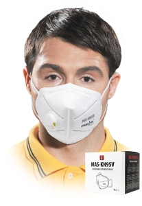     Maseczka higieniczna jednokrotnego użytk MAS-KN95V W