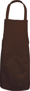     Fartuch gastronomiczny z kieszenią brązowy FPB-2K BRO