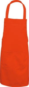     Fartuch gastronomiczny z kieszenią pomarańczowy FPB-2K P