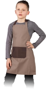     Fartuszek dla dziecka brązowy FKINDER BEBR
