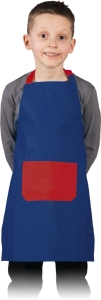     Fartuszek dla dziecka niebiesko - czerwony FKINDER NDC