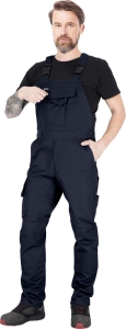     Spodnie robocze ogrodniczki granatowe LH-BISTER G
