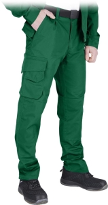     Spodnie robocze do pasa zielone LH-VOBSTER Z