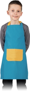     Fartuszek dla dziecka niebiesko - żółty FKINDER NY