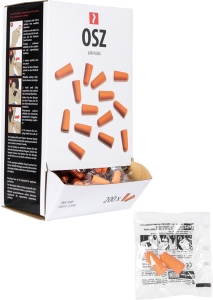     Wkładki przeciwhałasowe w pudełku OSZ P