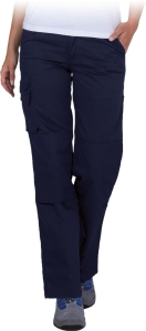     Spodnie robocze do pasa - damskie granatowe LH-WOMVOBER G