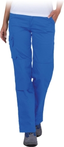     Spodnie robocze do pasa - damskie niebieskie LH-WOMVOBER N
