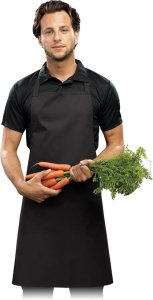     Fartuch kuchenny czarny FPB-KL B